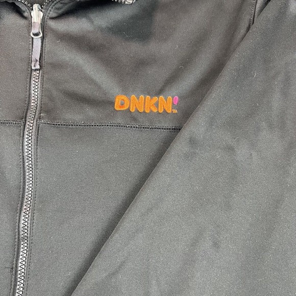 Unbranded Jackets & Coats Dunkin Donuts Mens Fleece Jacket Full Zip